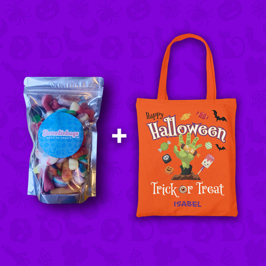Mini bags & sweets - Sweetie Halloween Hand