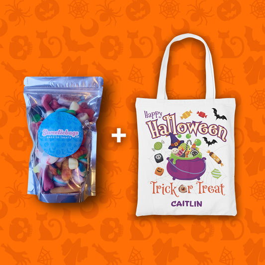 Mini bags & sweets - Sweetie Halloween Cauldron
