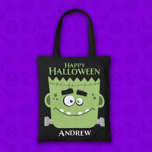 Frankie Halloween Tote Bag
