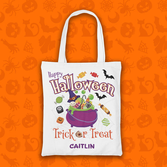 SweetieCauldron Halloween Tote Bag